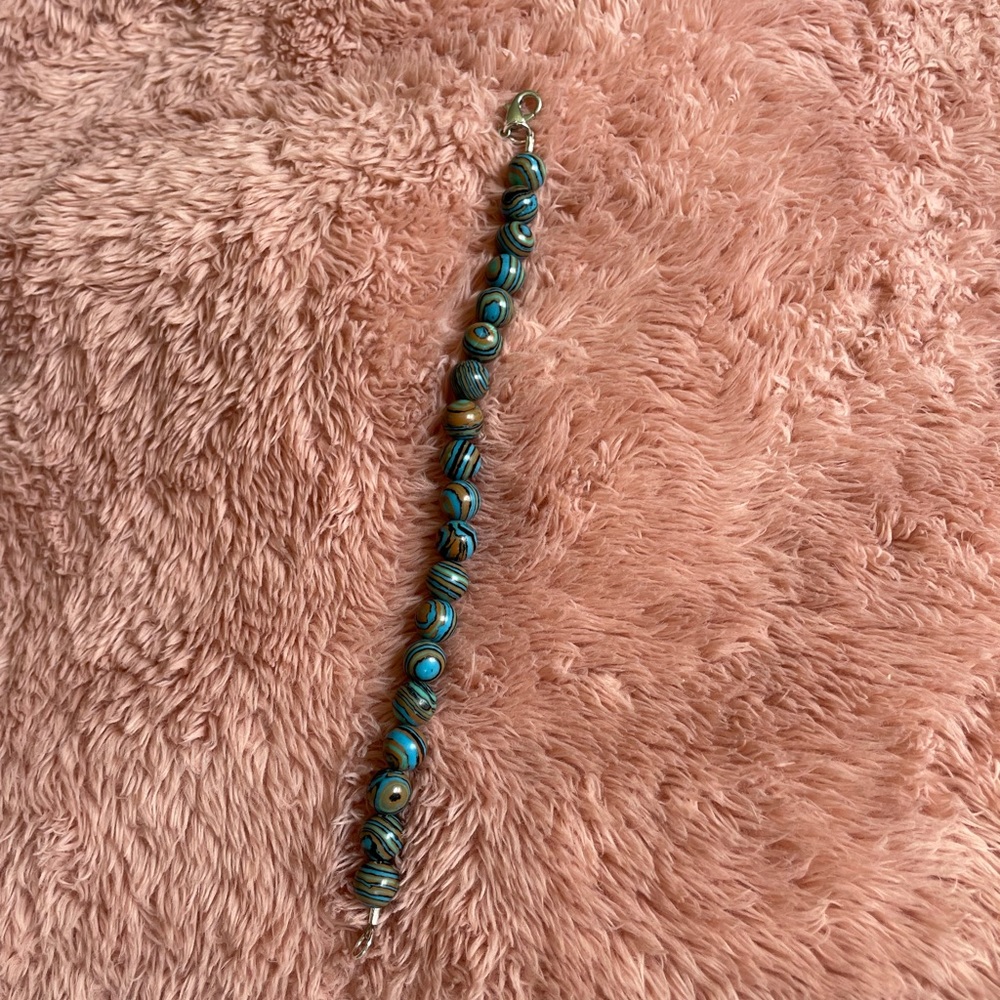 Handmade unique beaded bracelet